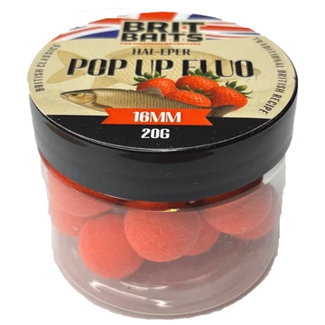 BritBaits Pop Up fluo Hal-Eper 16 mm