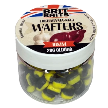 BritBaits Wafters Oldódó Fokhagyma-Máj 10mm