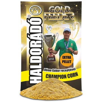 Haldorádó Gold Feeder etetőanyag - Champion Corn Extra Pellet