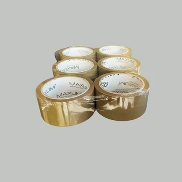 Ragasztószalag 48 mm széles barna 6 tekercs 1 csomagban