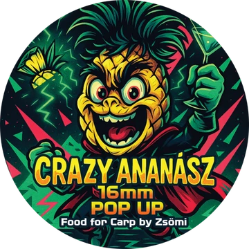 Food for Carp by Zsömi POP UP 16mm – CRAZY ANANÁSZ