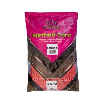 TOP MIX Method Carp etetőanyag - Eperkrém