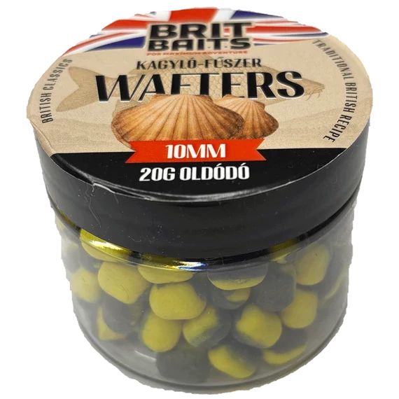 BritBaits Wafters Oldódó Kagyló-Fűszer 10mm