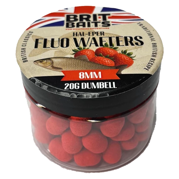 BritBaits Fluo Wafters Dumbell Hal-Eper 8mm