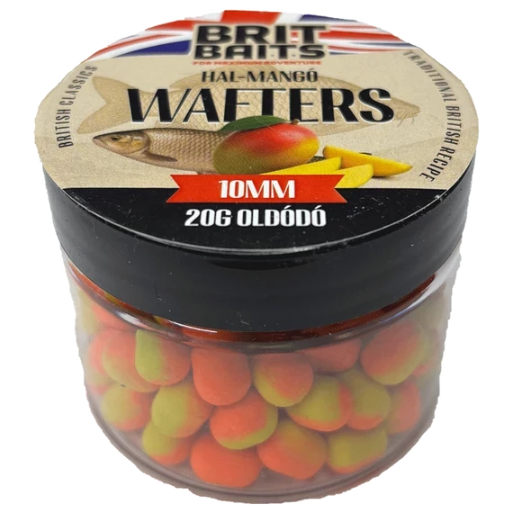BritBaits Wafters Oldódó Hal-Mangó 10mm