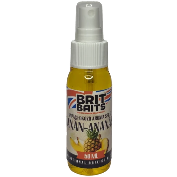 BritBaits Spray Banán-Ananász 50ml