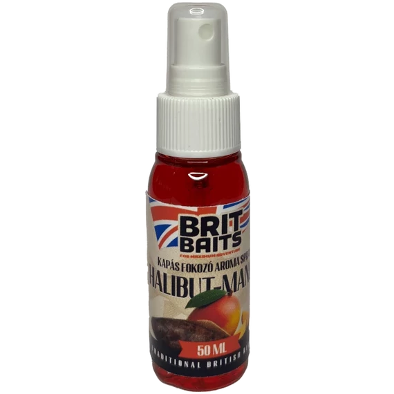 BritBaits Spray Halibut-Mangó 50ml