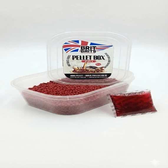 BritBaits Mikropellet Box Robin Red 400g