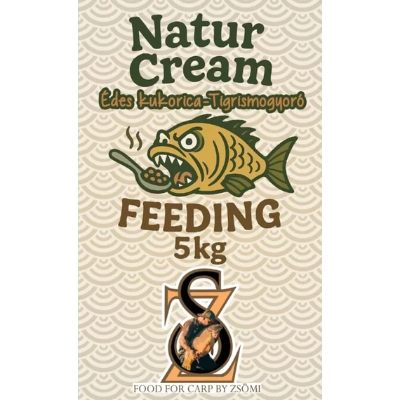 Food for Carp by Zsömi FEEDING – NATUR CREAM