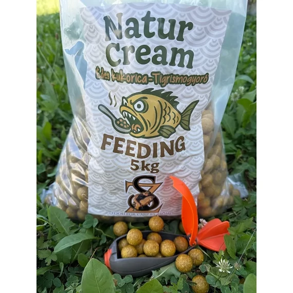 Food for Carp by Zsömi FEEDING 20mm – NATUR CREAM