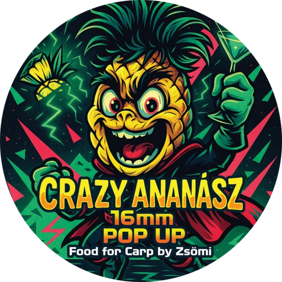 Food for Carp by Zsömi POP UP 16mm – CRAZY ANANÁSZ