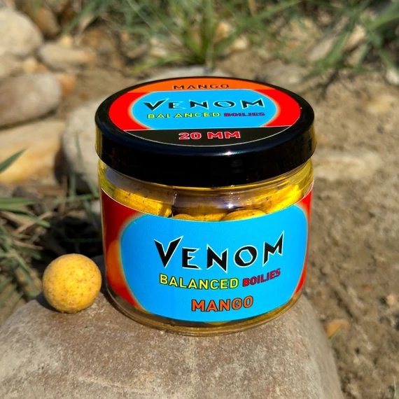 Venom Balanced Boilies Mango 20 mm